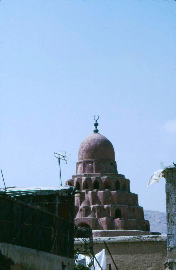 Madrasa al-Nuriyya al-Kubra (Damascus) - Exterior view of mausoleum dome