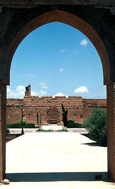 Badīʿ Palace (MEGT) - Courtyard from ante-chamber
