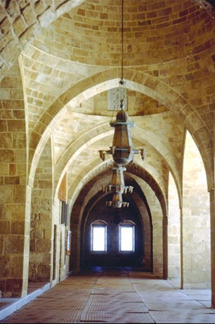 Exterior, entrance to the prayer hall