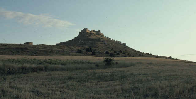 Distant view of the castle from the northeast