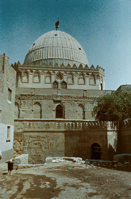 Exterior view with ribbed dome