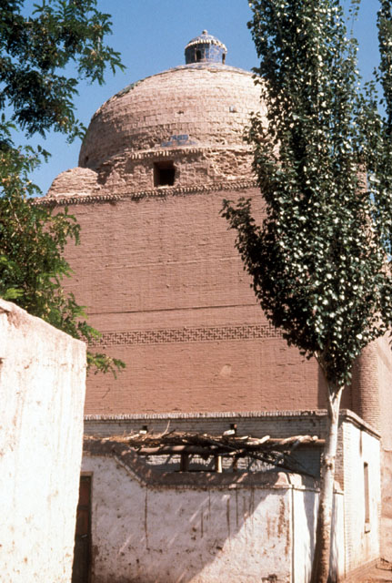 Aq Mazar - Side elevation of Aq Mazar