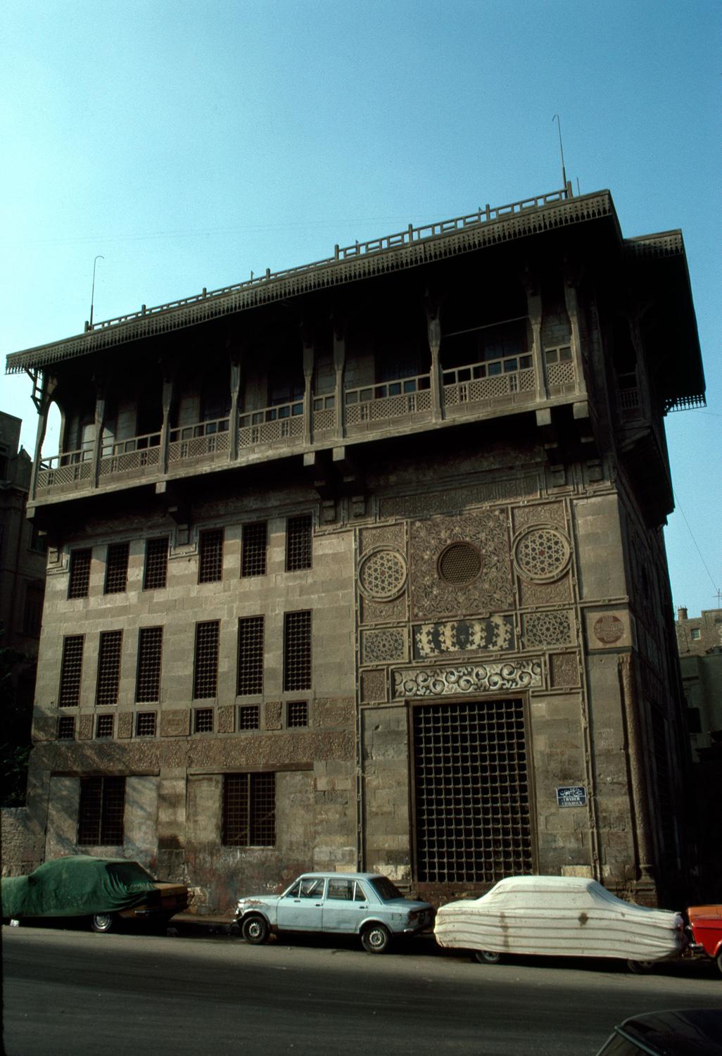 Exterior, main façade after restoration