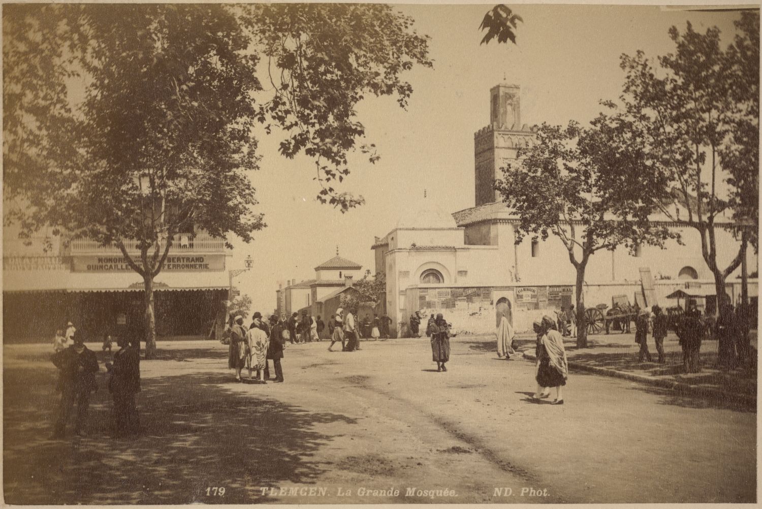 View from the square toward the mosque