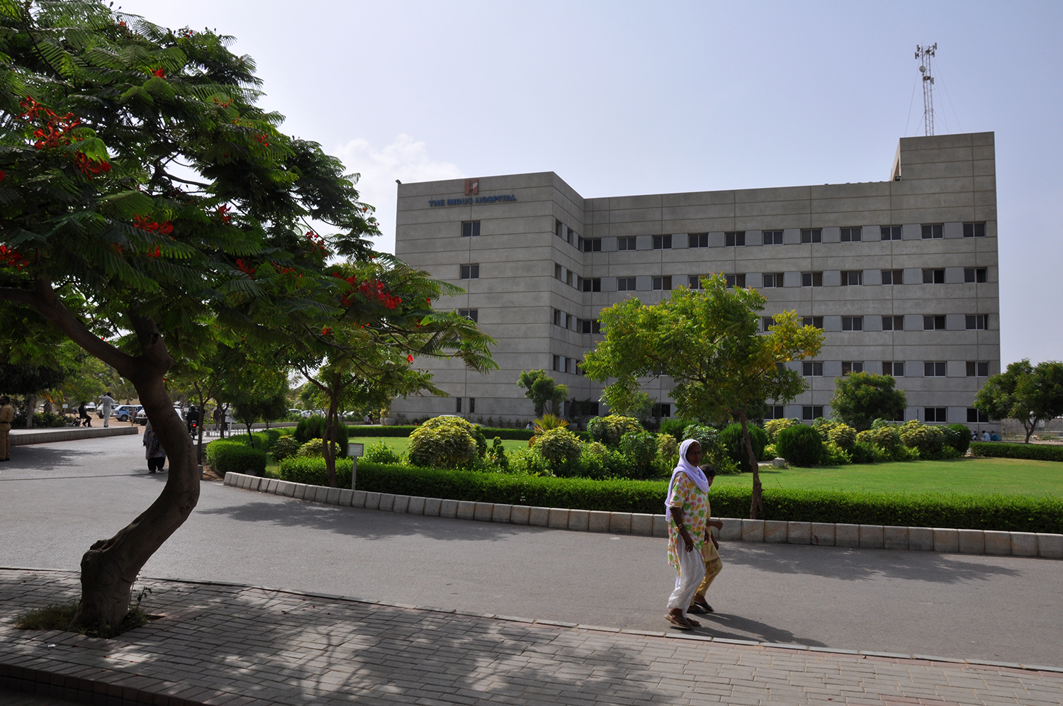 The Indus Hospital (TIH) building
