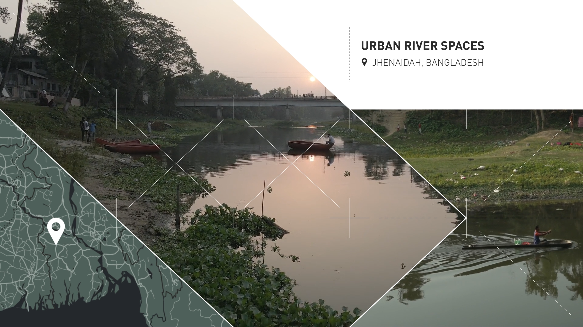 <p>Urban River Spaces, Jhenaidah, Bangladesh, by Co.Creation.Architects / Khondaker Hasibul Kabir: A community-driven project providing public spaces in a riverine city with 250,000 residents, offering walkways, gardens and cultural facilities, as well as environmental efforts to increase biodiversity along the river.</p>