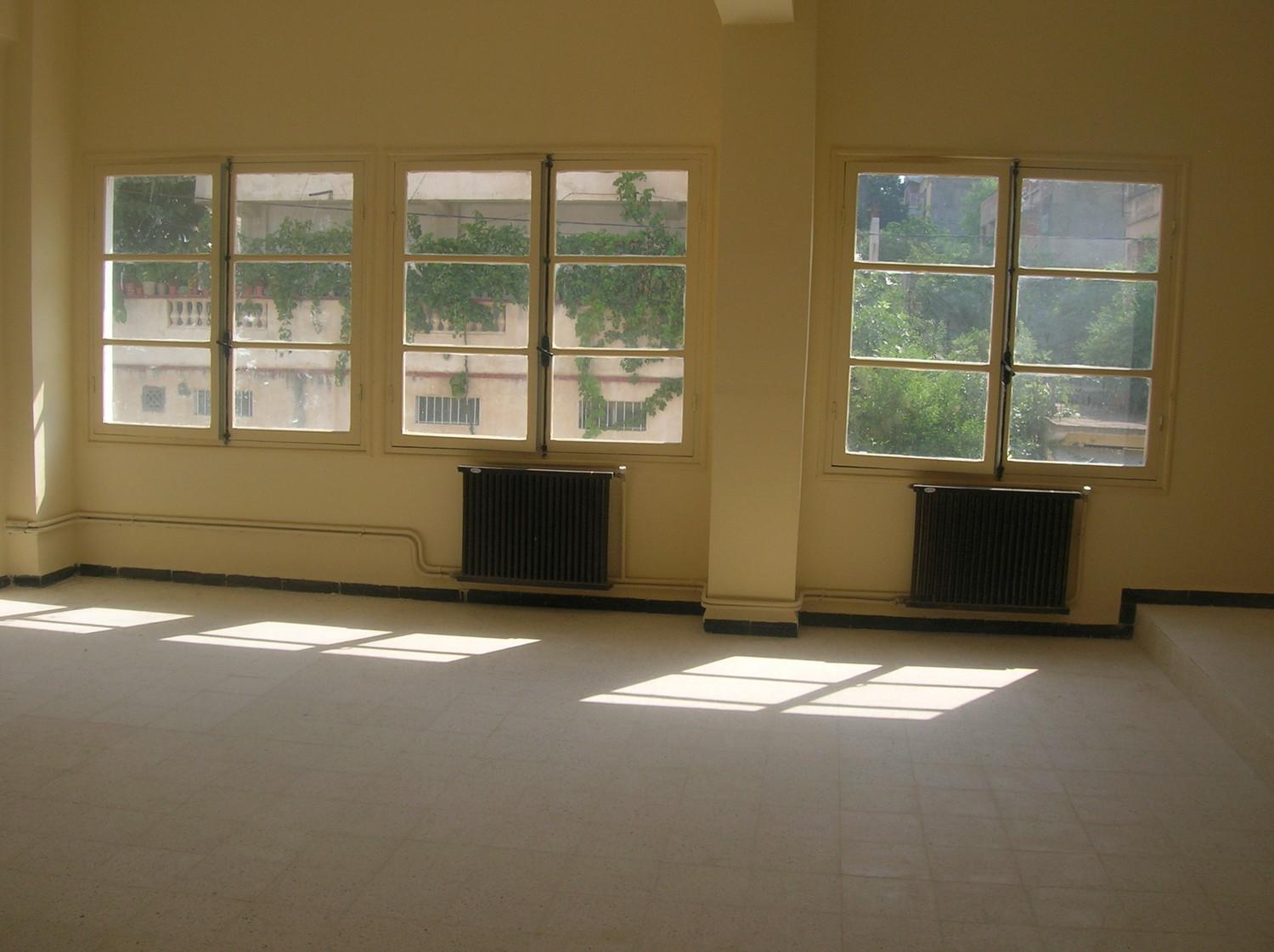 View of classroom