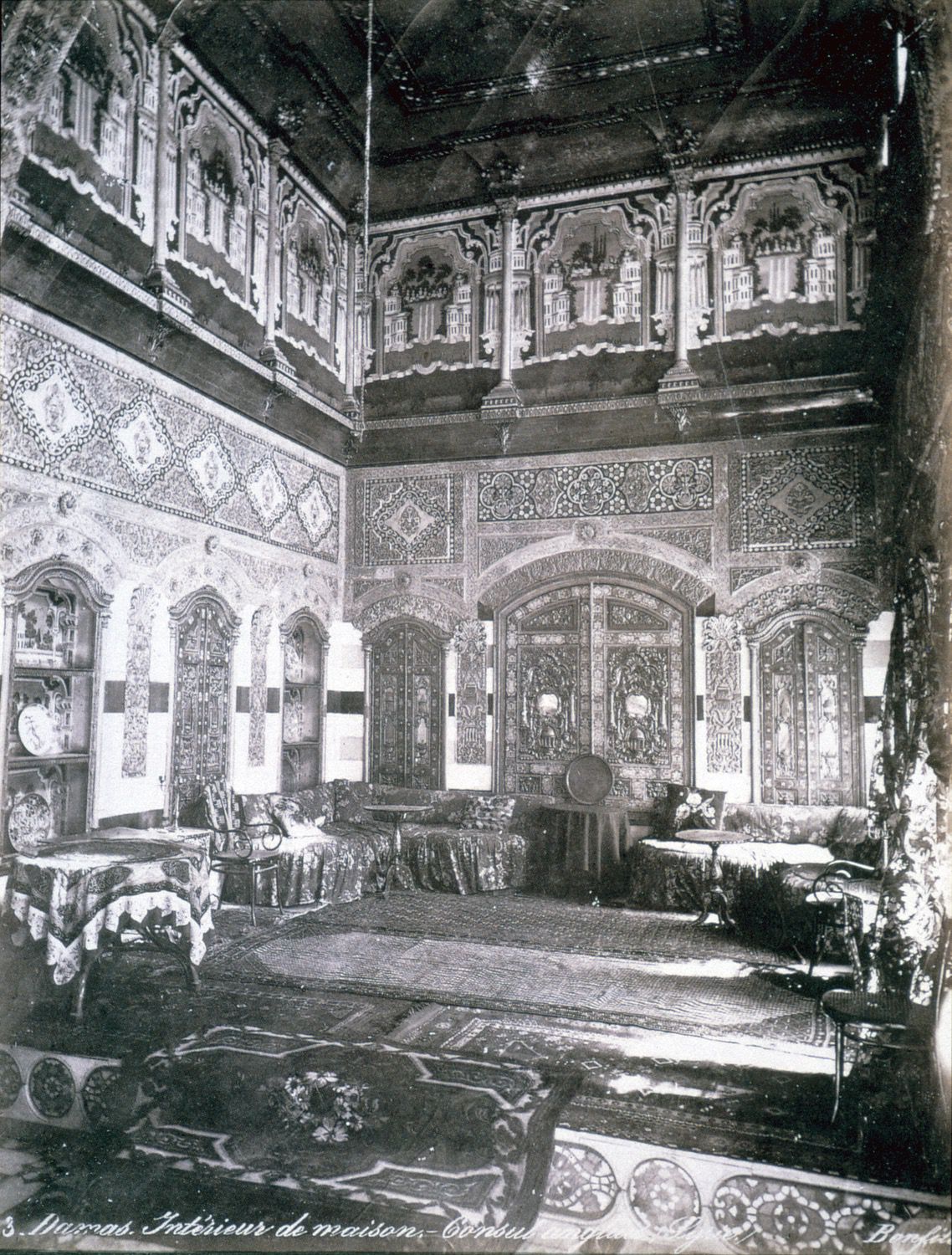 interior view of the salon