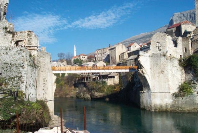 Reconstruction of Mostar Bridge Complex - State of monument prior reconstruction