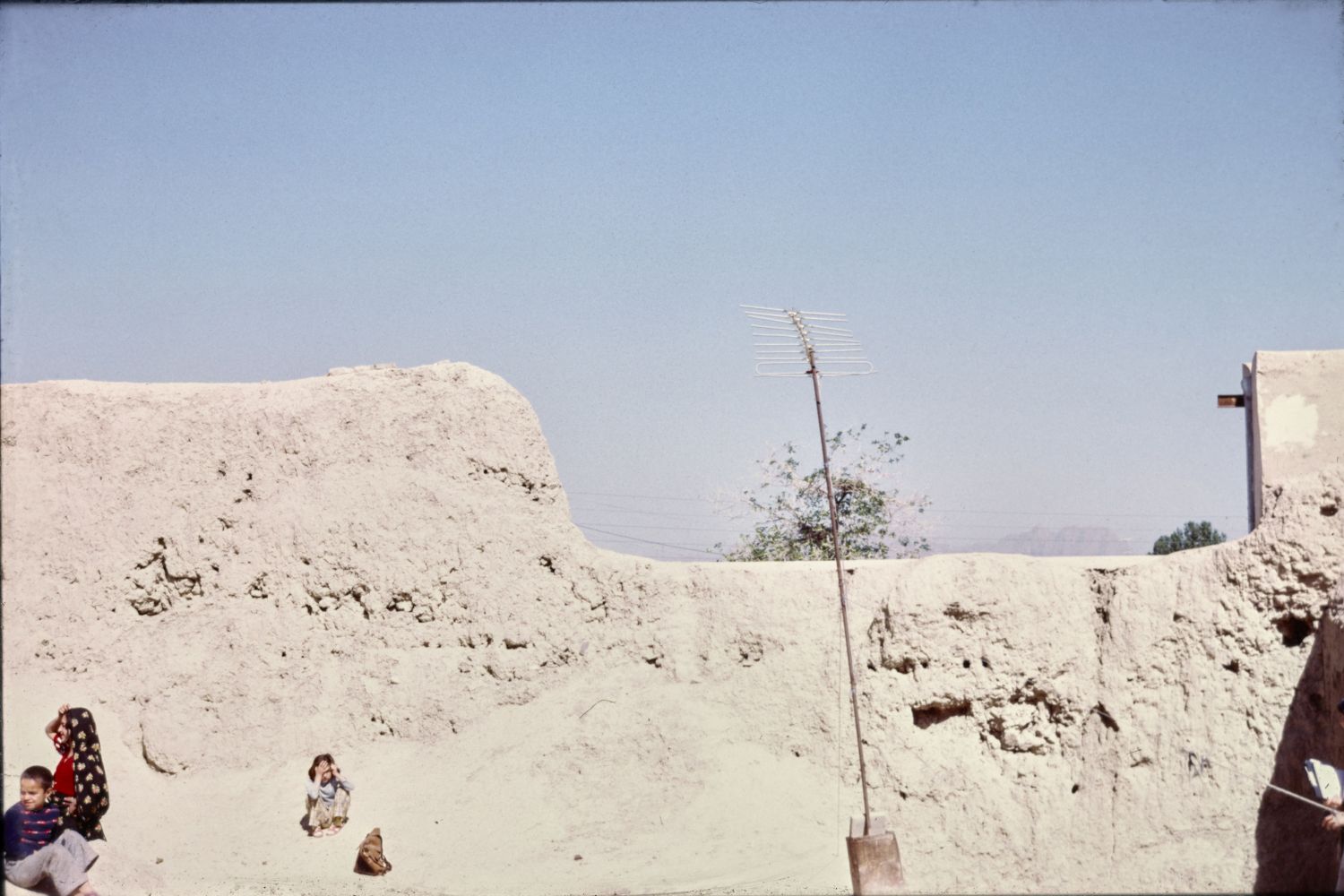Remains of the Buyid city wall in the Dardasht quarter.
