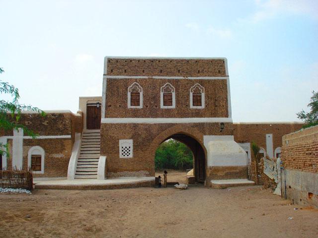 Al Bawaba' north facade after restoration