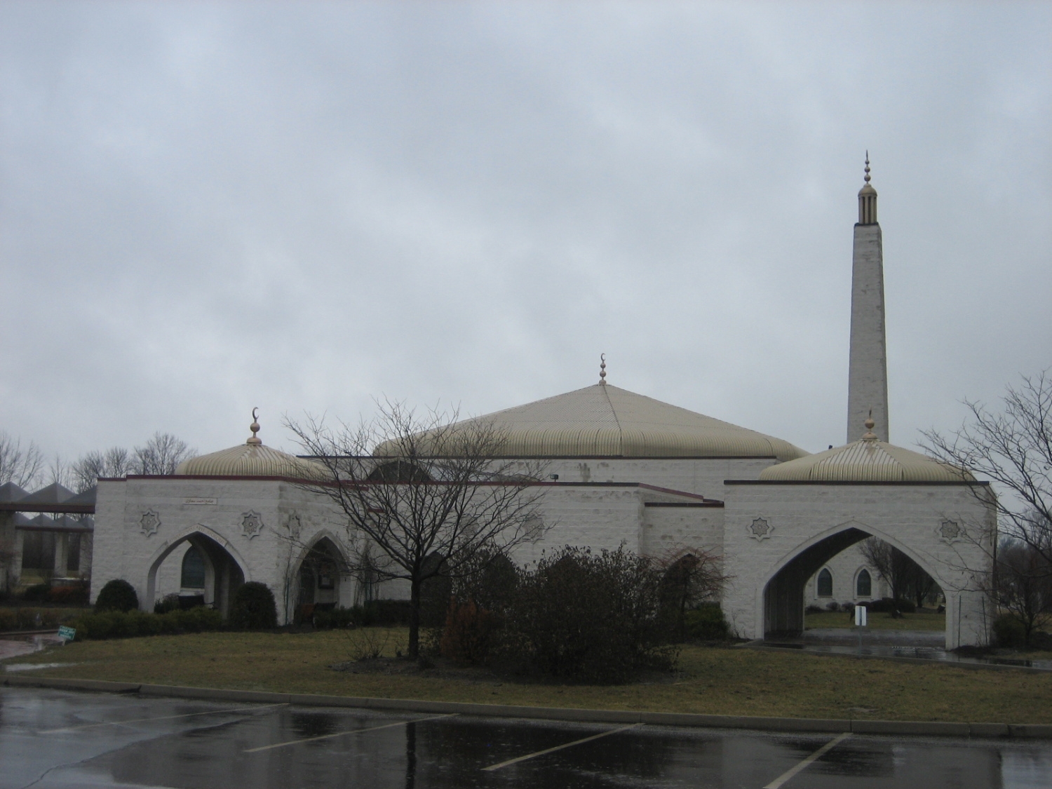 Western face of masjid