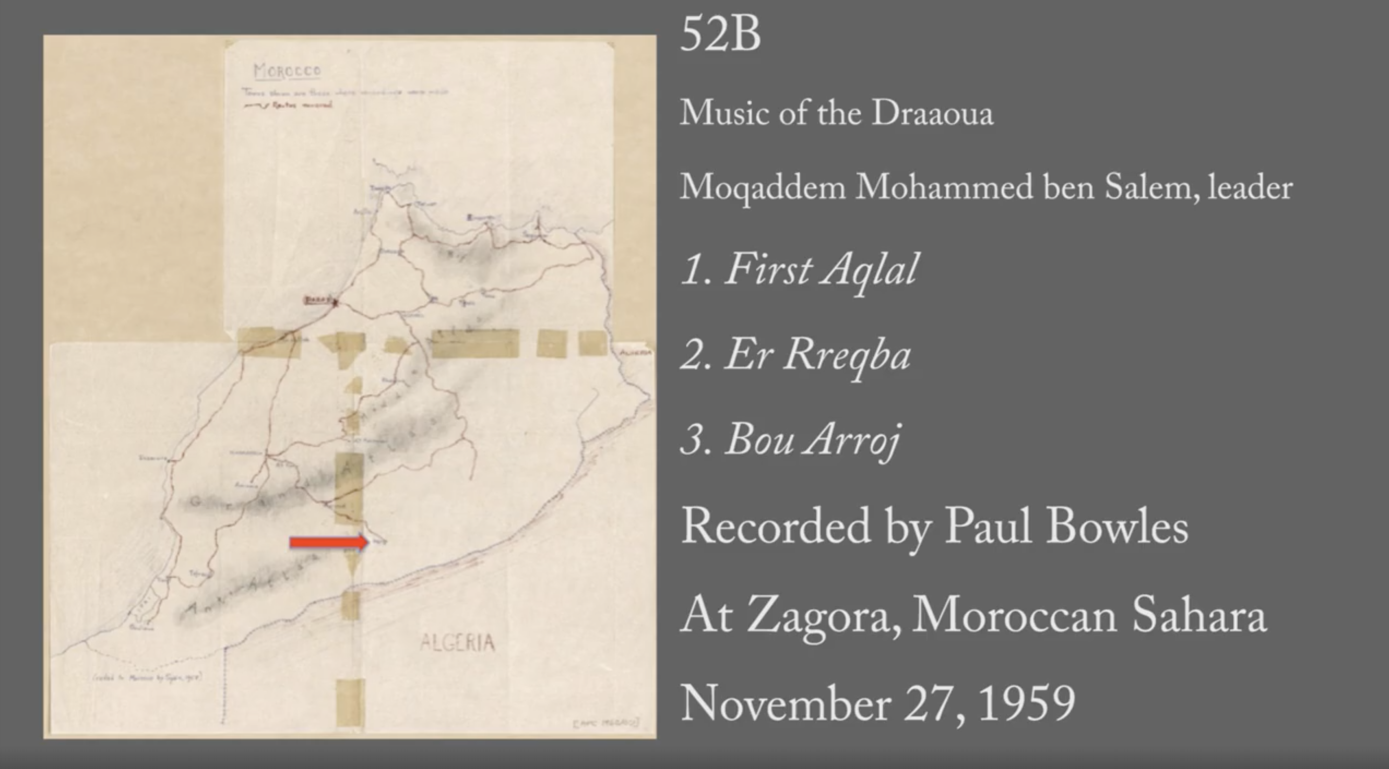  Zagora - 52B: First Aqlal (Music of the Draaoua)