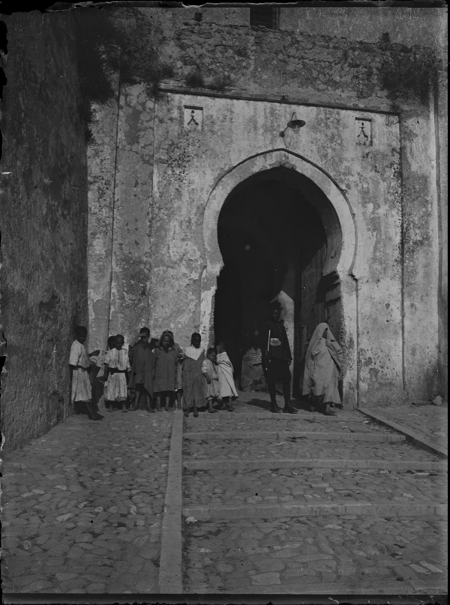 Marshan Gate after removal of steps
