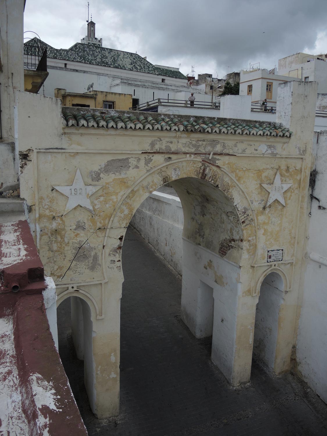 View of the gate toward the Great Mosque