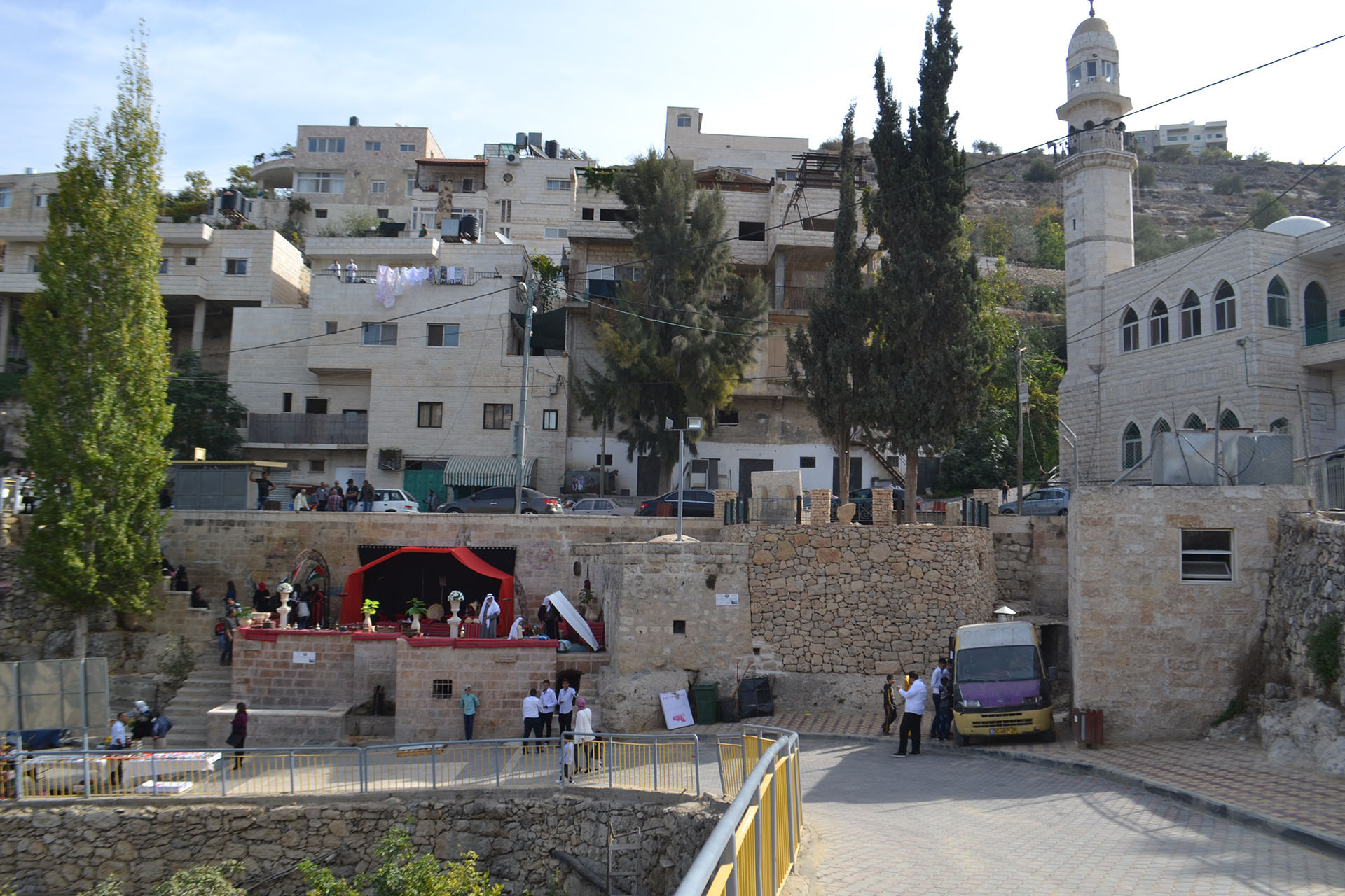 <p>The Battir First Popular Market organized for two full days after the completion of rehabilitation works.</p>