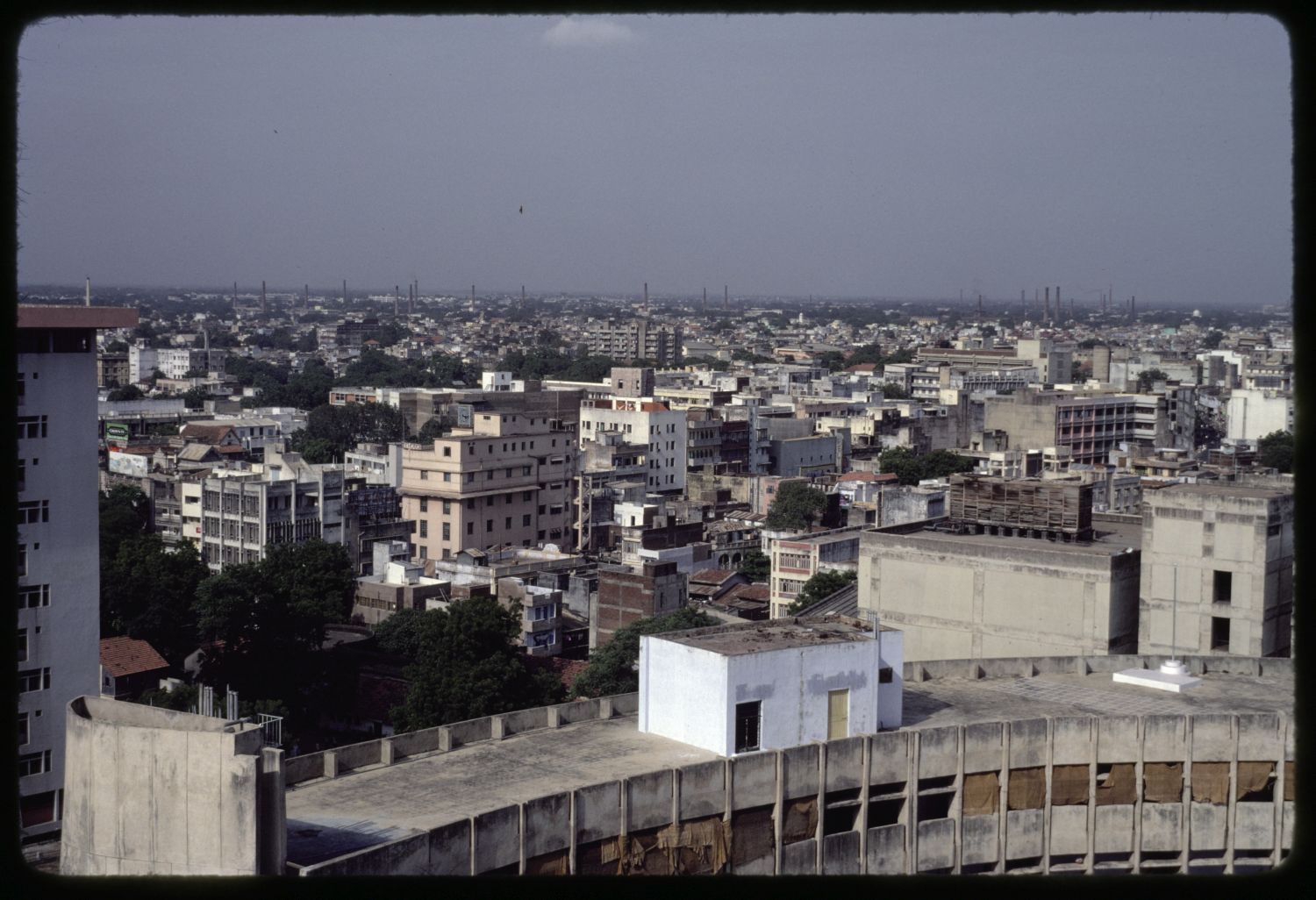 General view over Ahmedabad toward north.