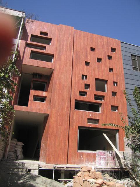 Nashr Yadavaran Administrative Building - Southern facade