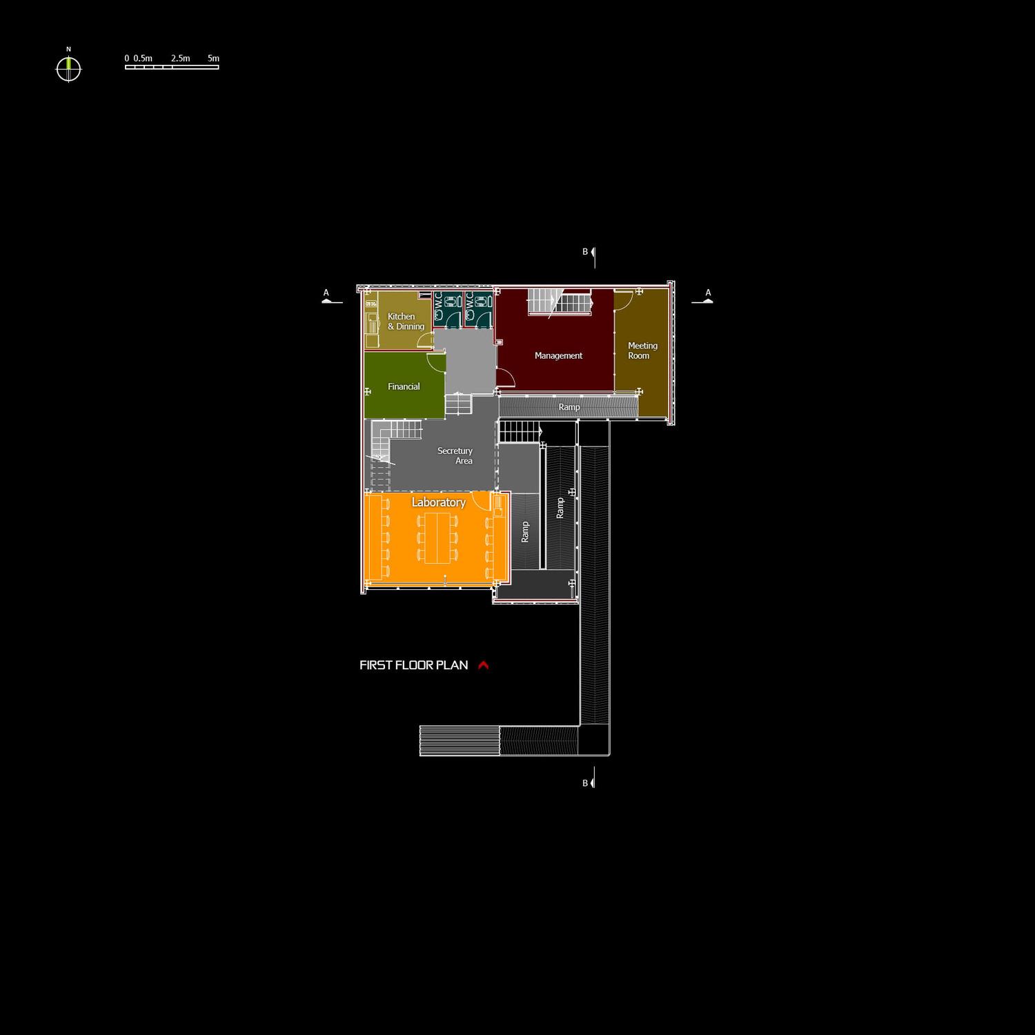 Amaj Darman - First floor plan
