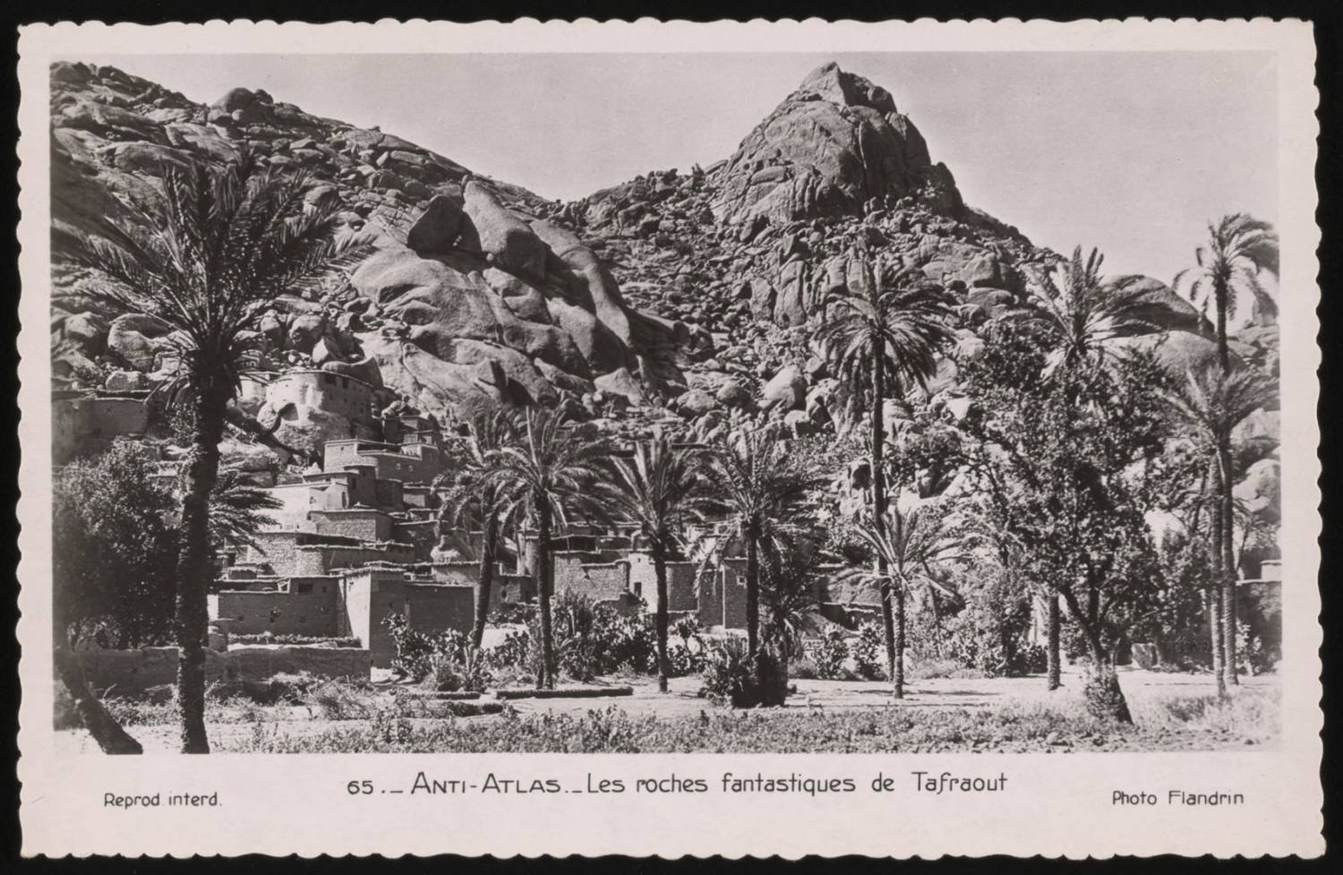 General view of the Tafraout Rocks