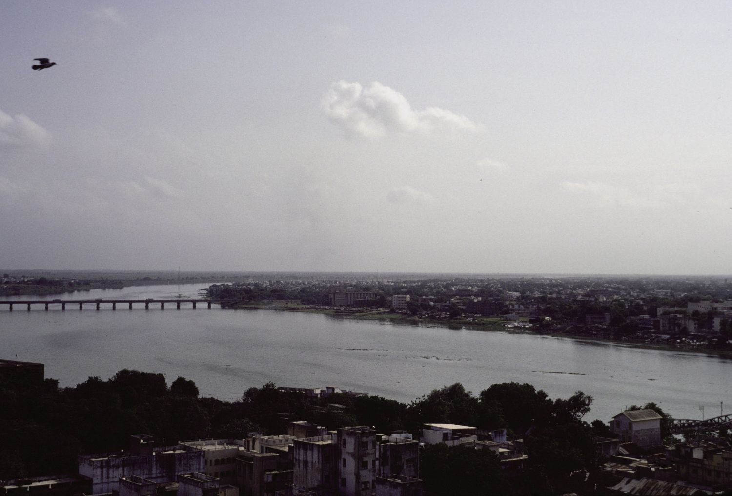 View over Sabarmati River.