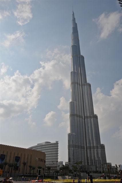 Burj Khalifa' the tallest structure in the world, standing at 829.8 meters, located at the centre of Downtown Dubai