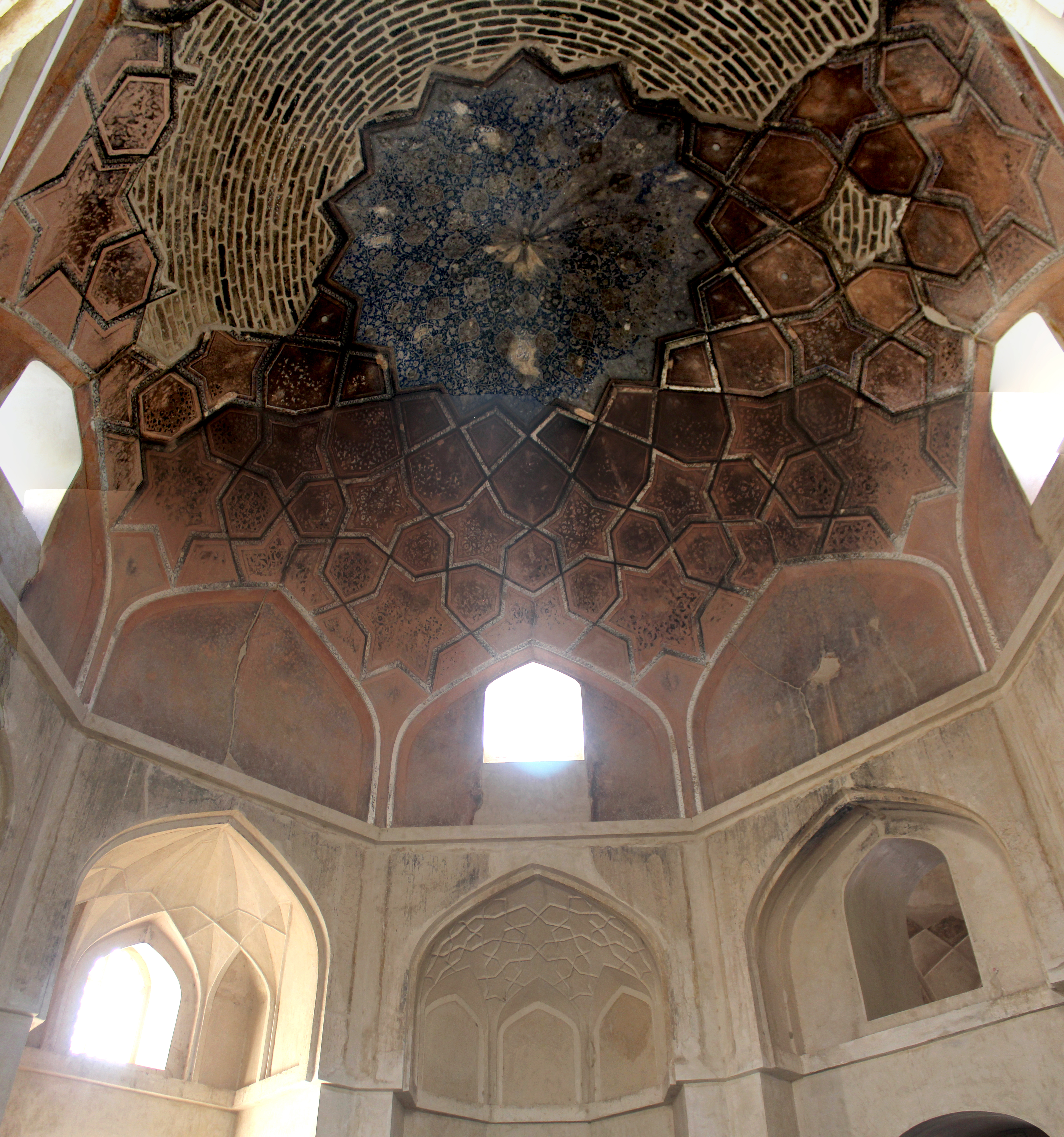<p>Interior, tomb chamber after restoration</p>