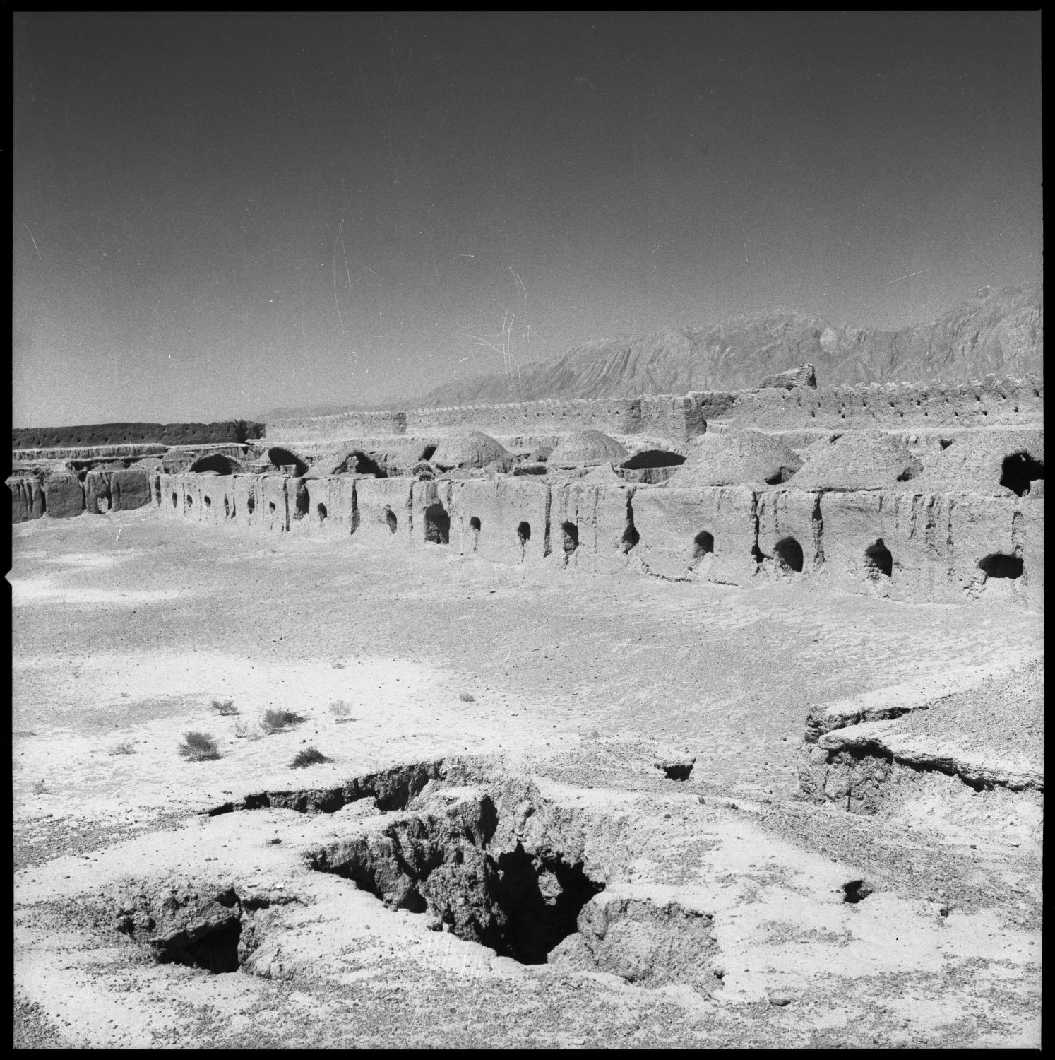 Josephine Powell - View of unidentified ruins west of Herat, Afghanistan.