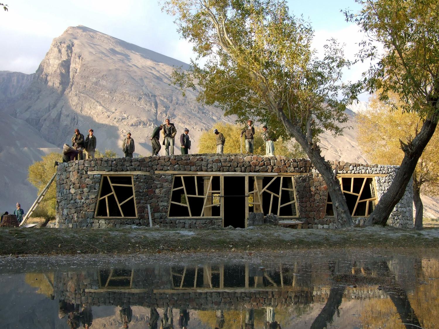 Visitor's centre, Pamir National Park, under construction