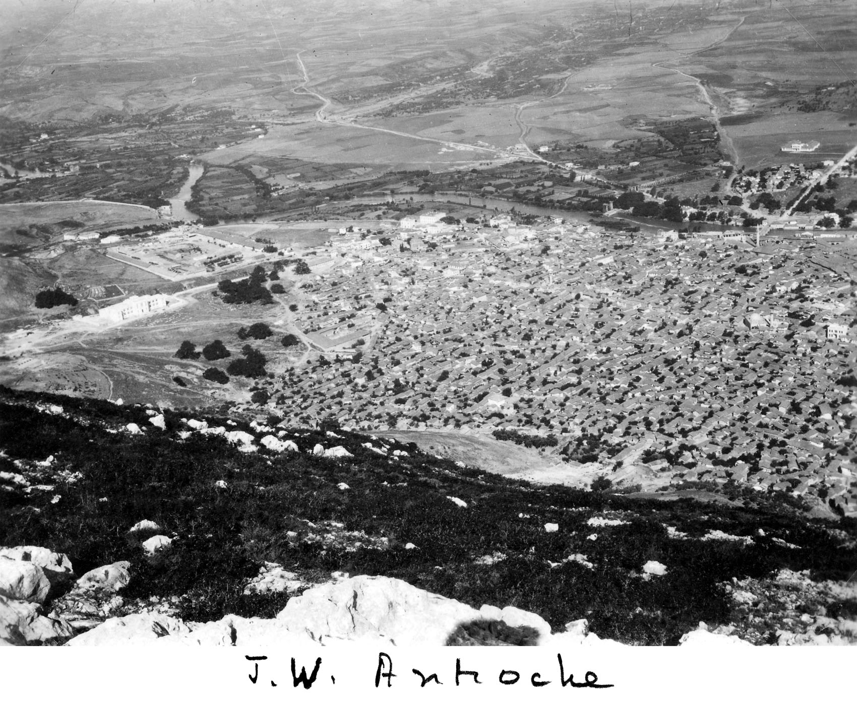 View over Antakya (Antioch), Turkey.