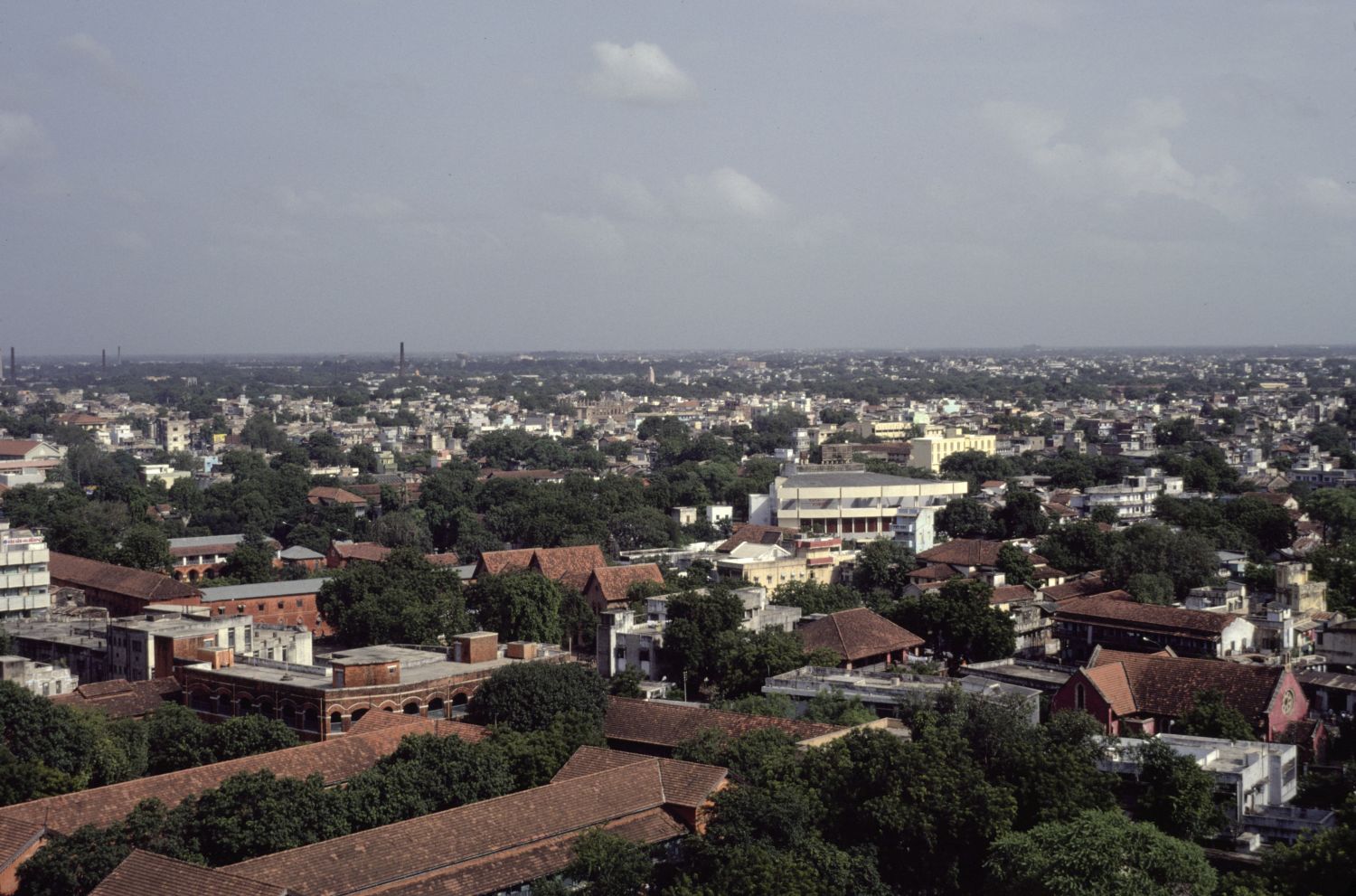 General view of Ahmedabad toward southeast.