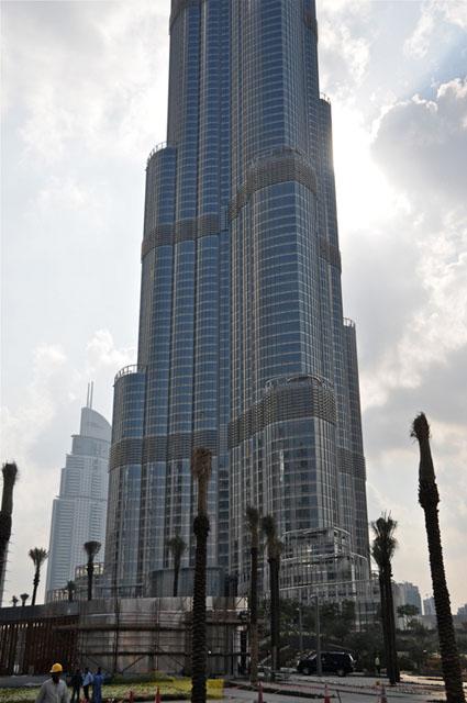 View of 'Burj Khalifa' and the 'Address Downtown' hotel
