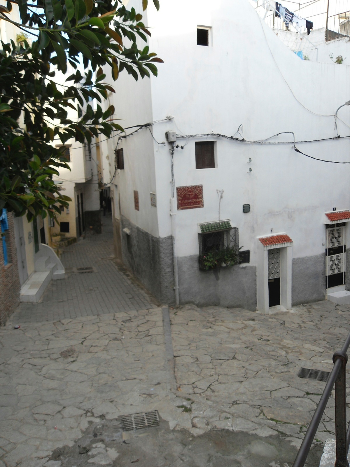 Parking outside the west Casbah gate