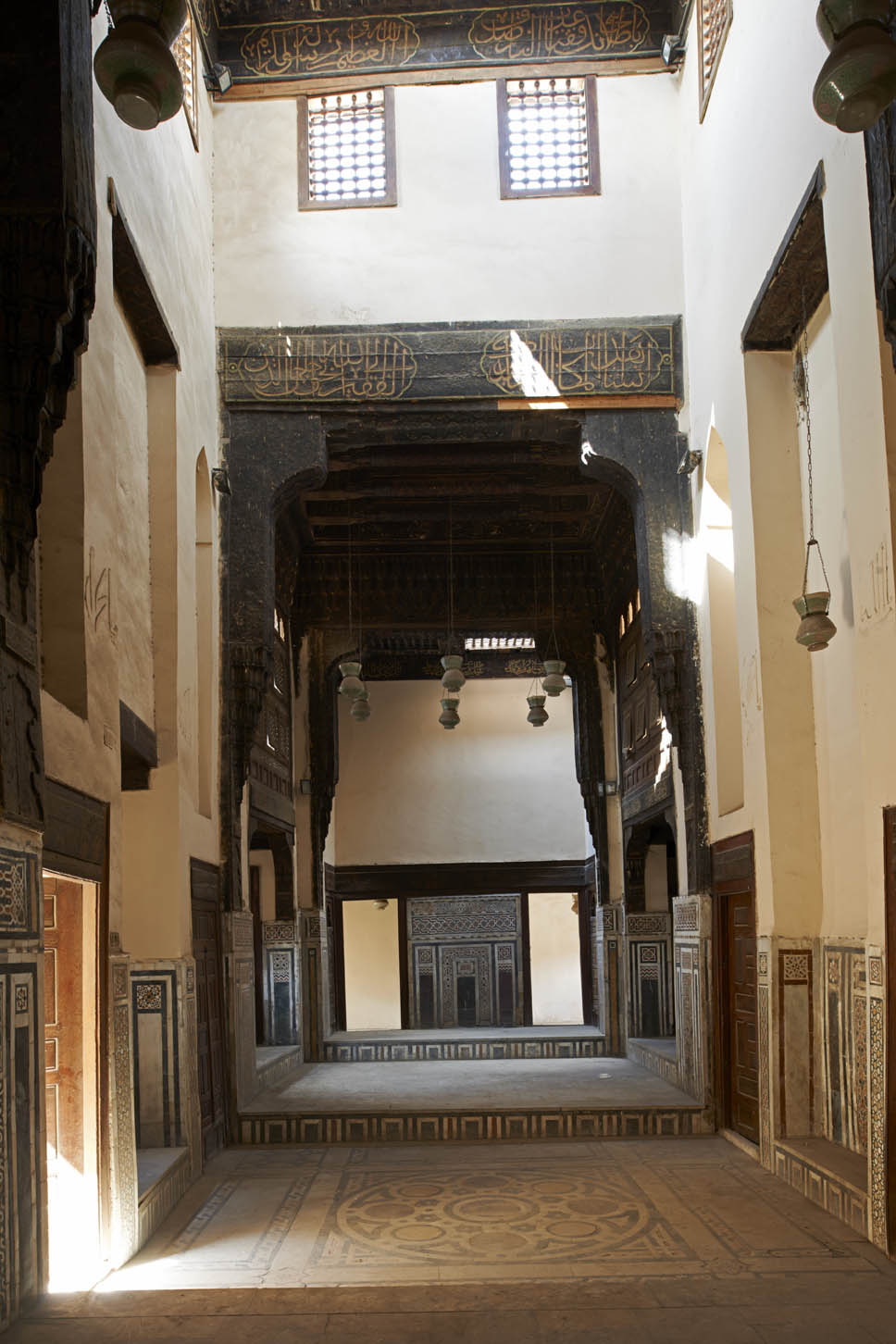 Interior view of qa'a