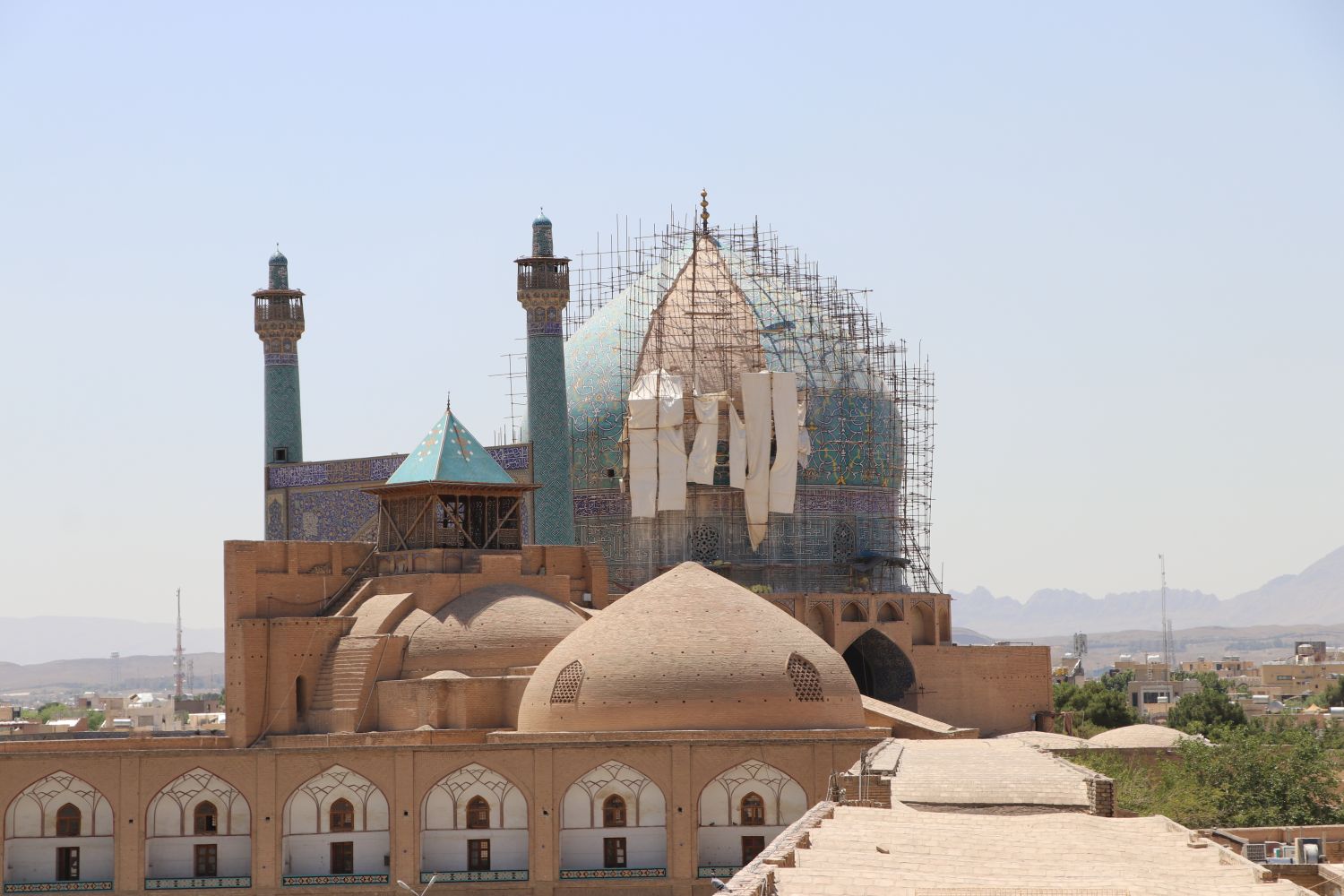 View of Imam Mosque from Ali Qapu.
