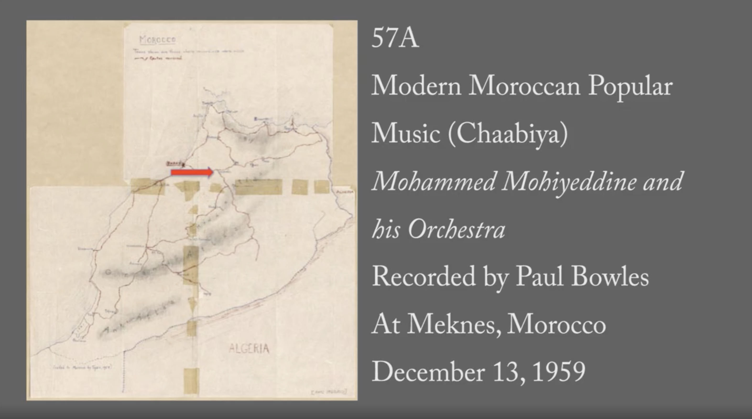 57A: Modern Moroccan Popular Music (Chaabiya)