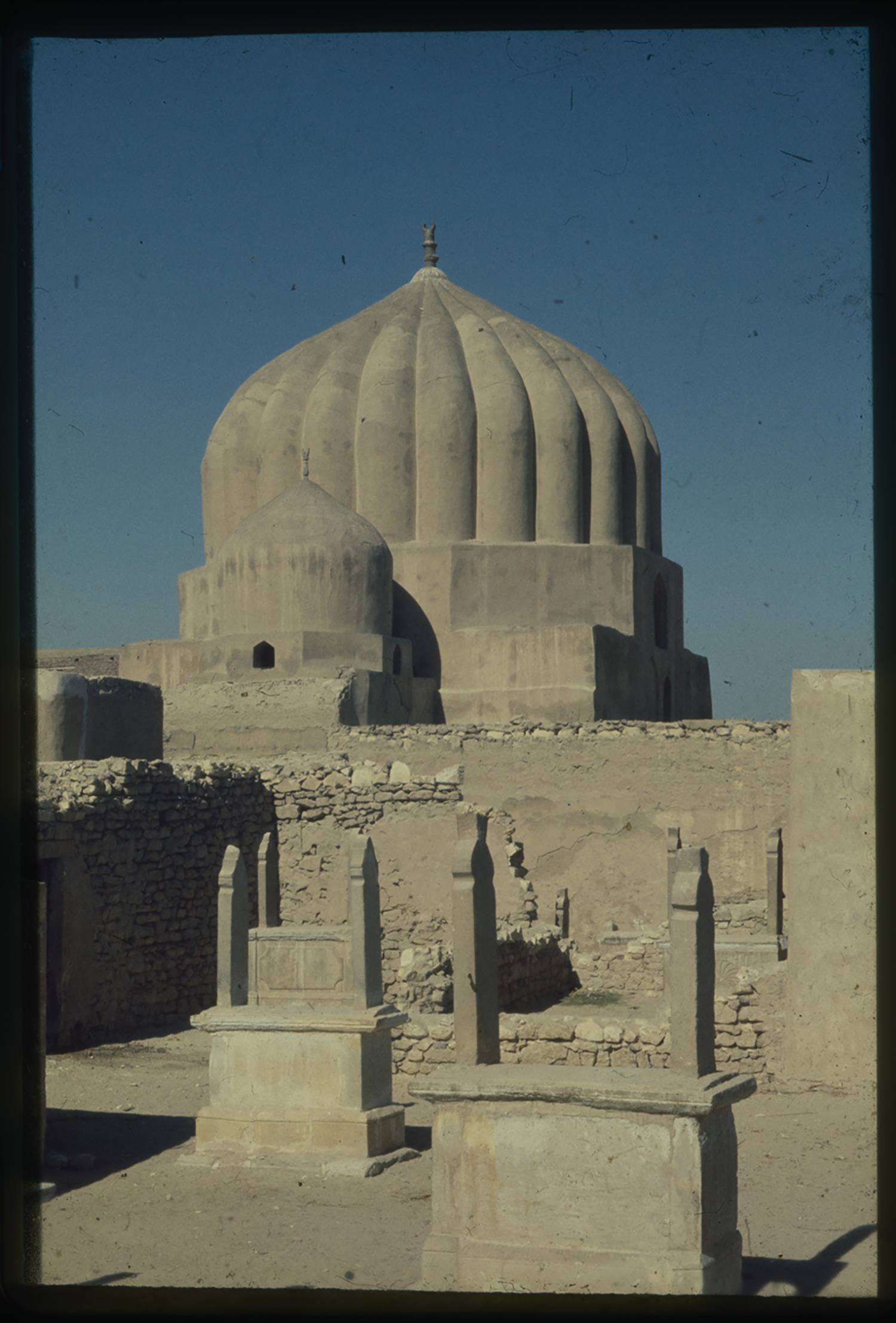Mashhad Yahya al-Shabihi - <p>Exterior view of domes from rear.</p>