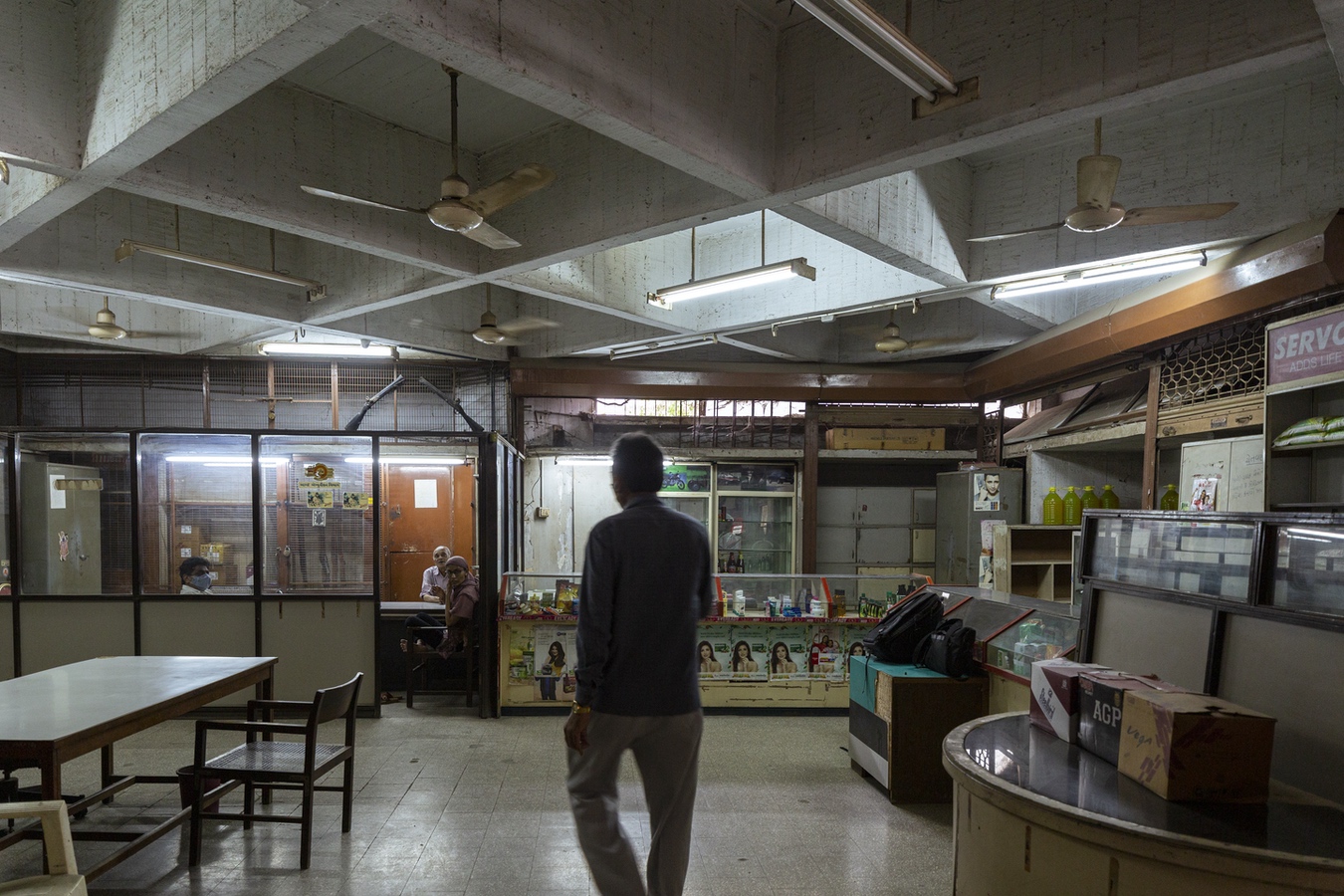 <p>The office of Ahmedabad Rifle Association. It also runs a small members-only grocery store. </p>