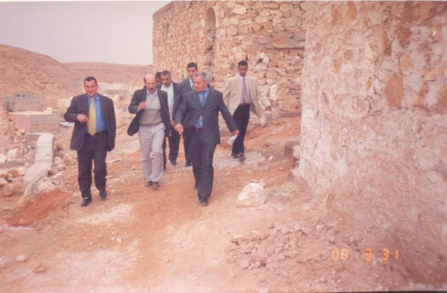 During works - during the visit of the Minister of Finance