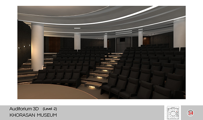 Auditorium 3D (level ­‐2)  