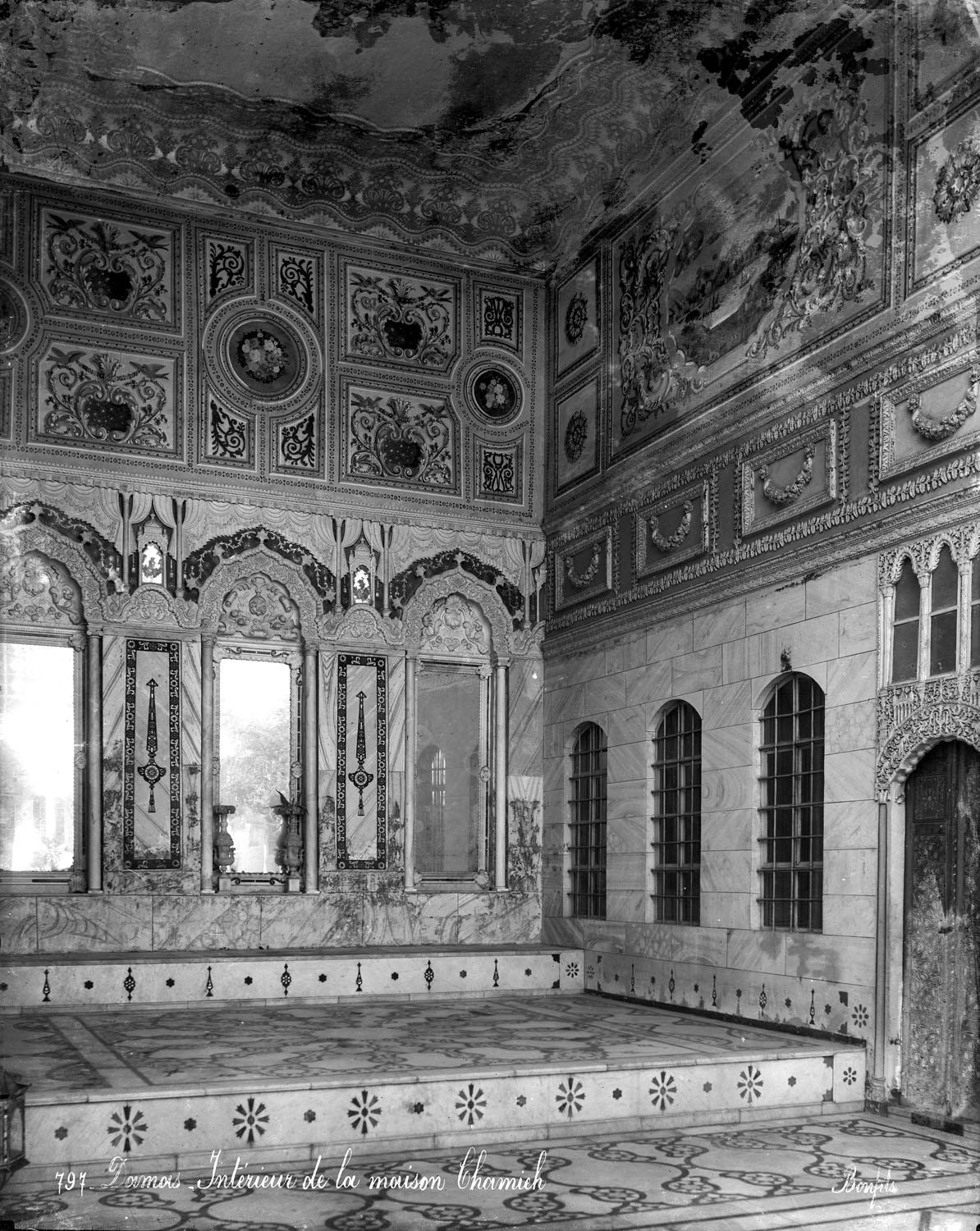 Interior view of the qa'a