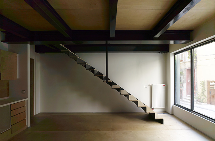 Interior of a duplex apartment - stair 