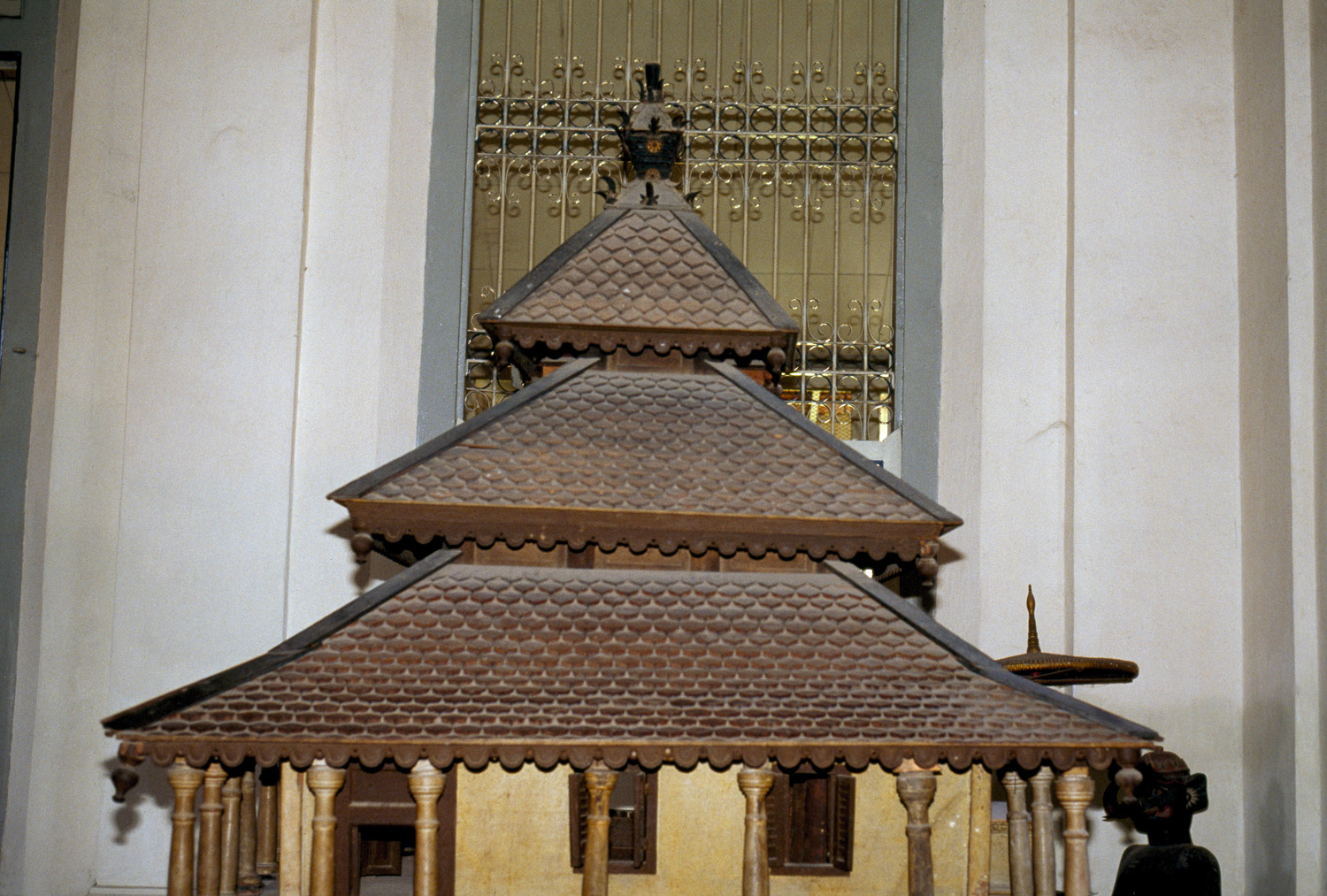Model of the mosque in the Solo (Surakarta) Museum