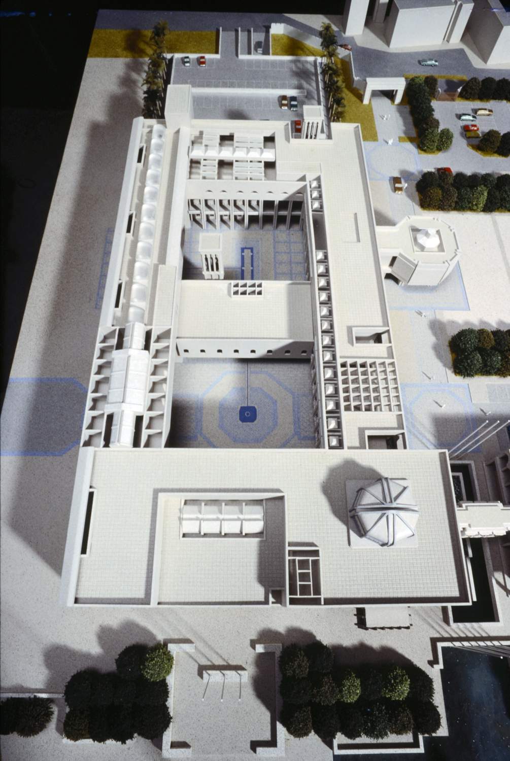 <p>View of architectural model</p>