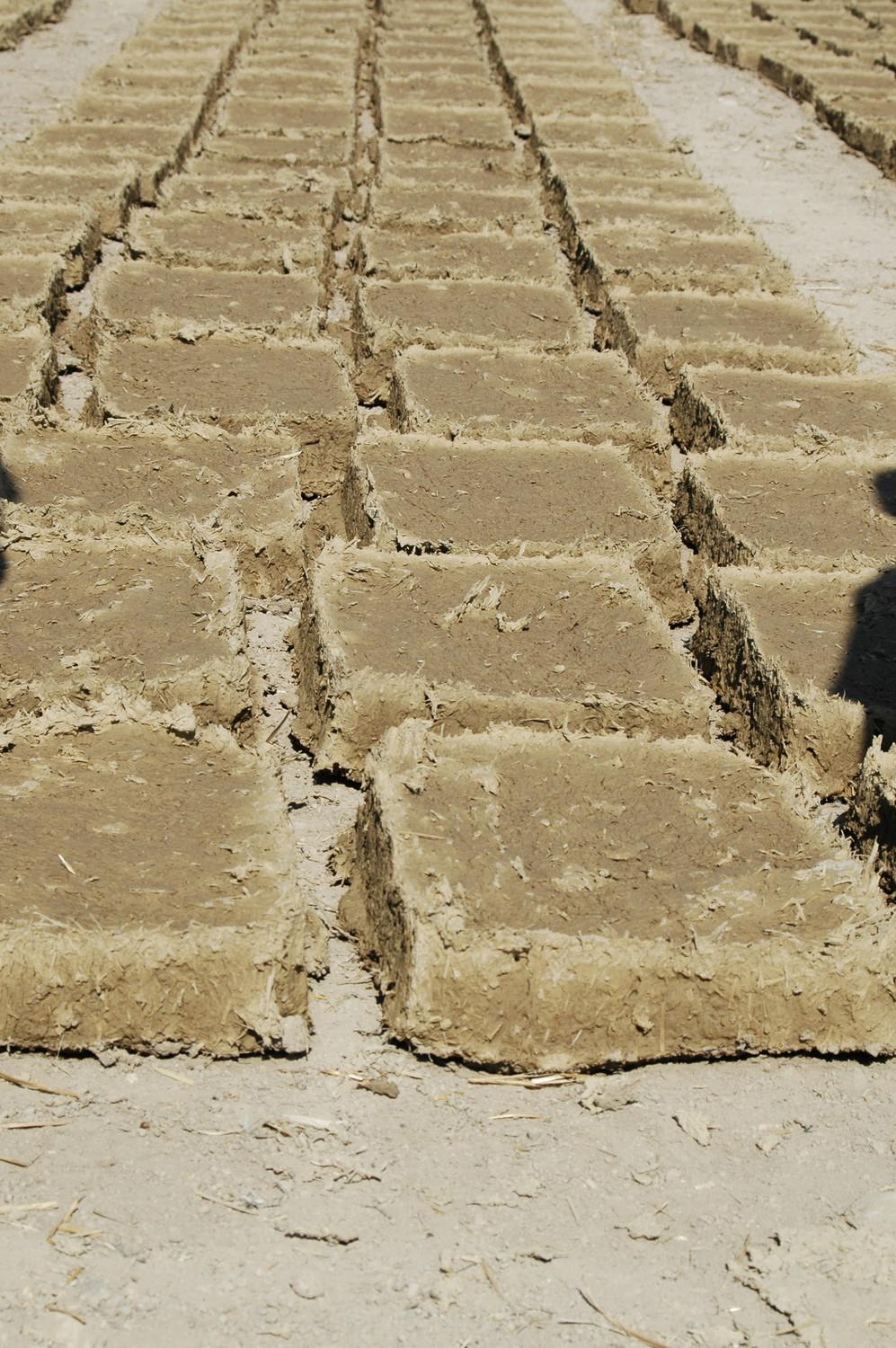 Preparation of mud brick