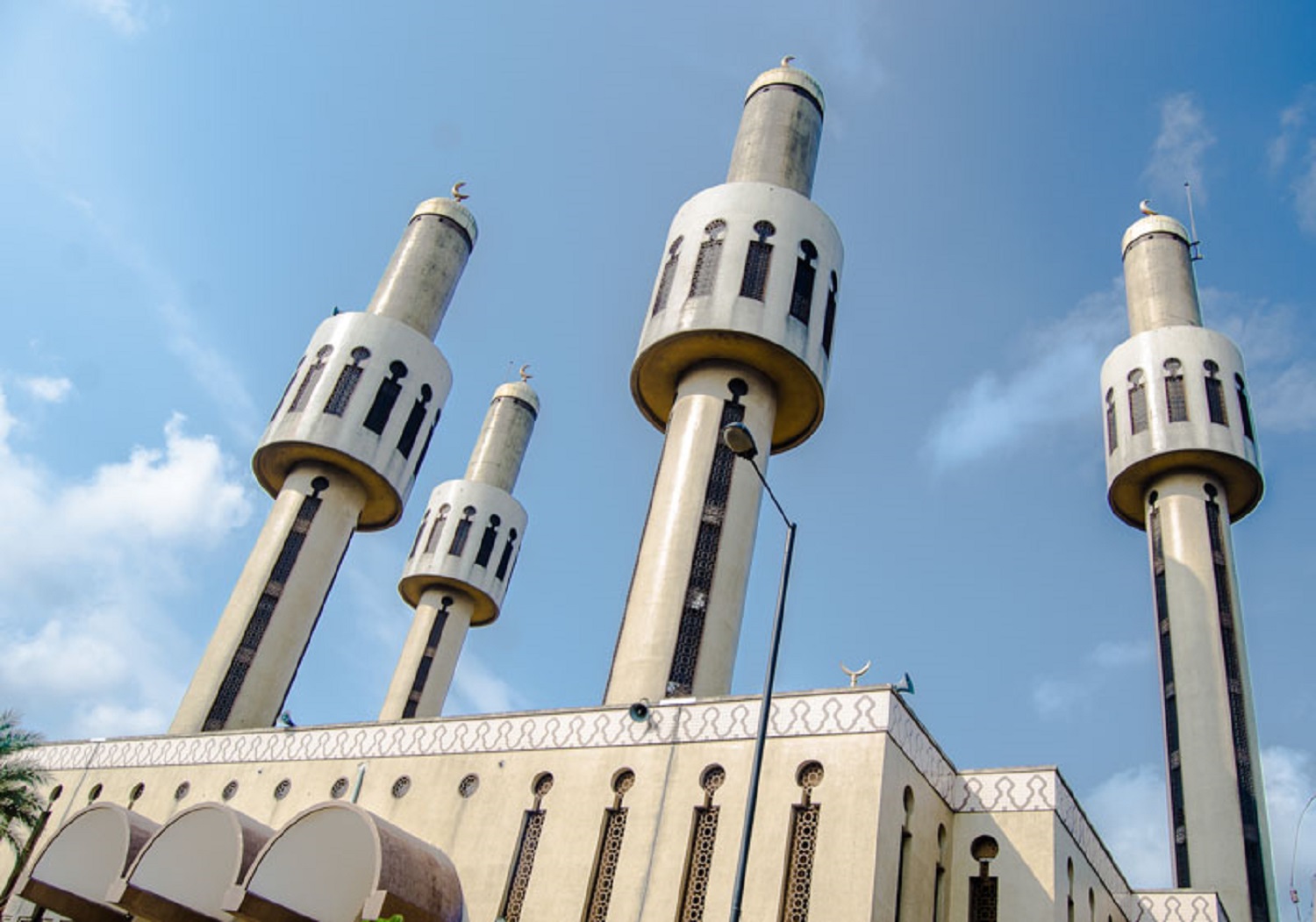 Lagos Central Mosque - Minarets