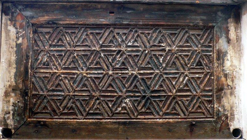 Qubba - door panel. Detail view.