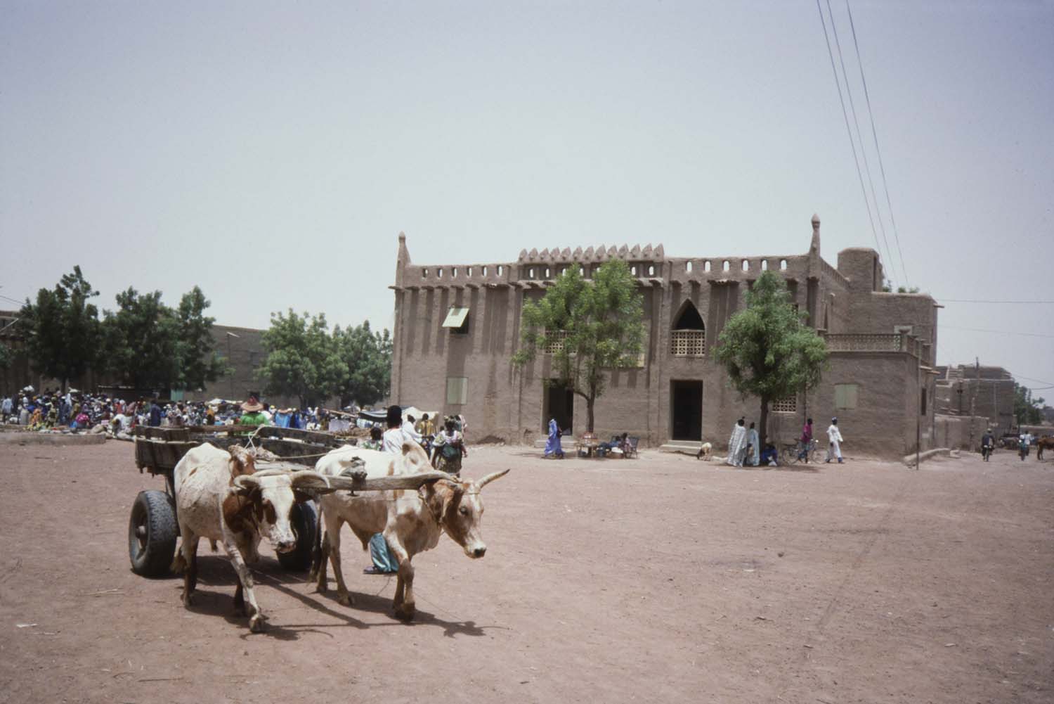 Exterior view of the Palais de Justice, Djenné