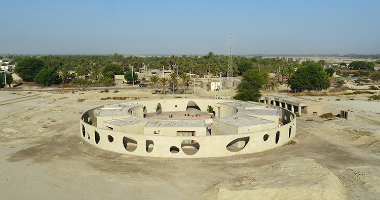 <p>The school's was built using Insulating Concrete Formwork in order to create an earthquake-resilient structure.&nbsp;</p>