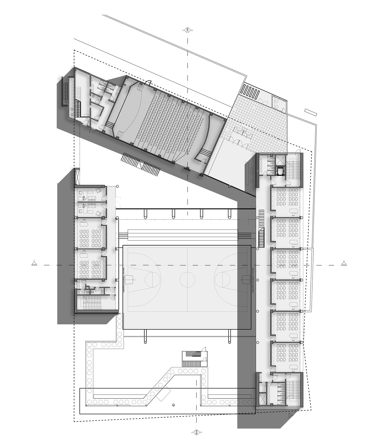 Main entry floor plan